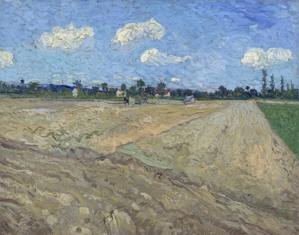 The Ploughed Field Van Gogh
