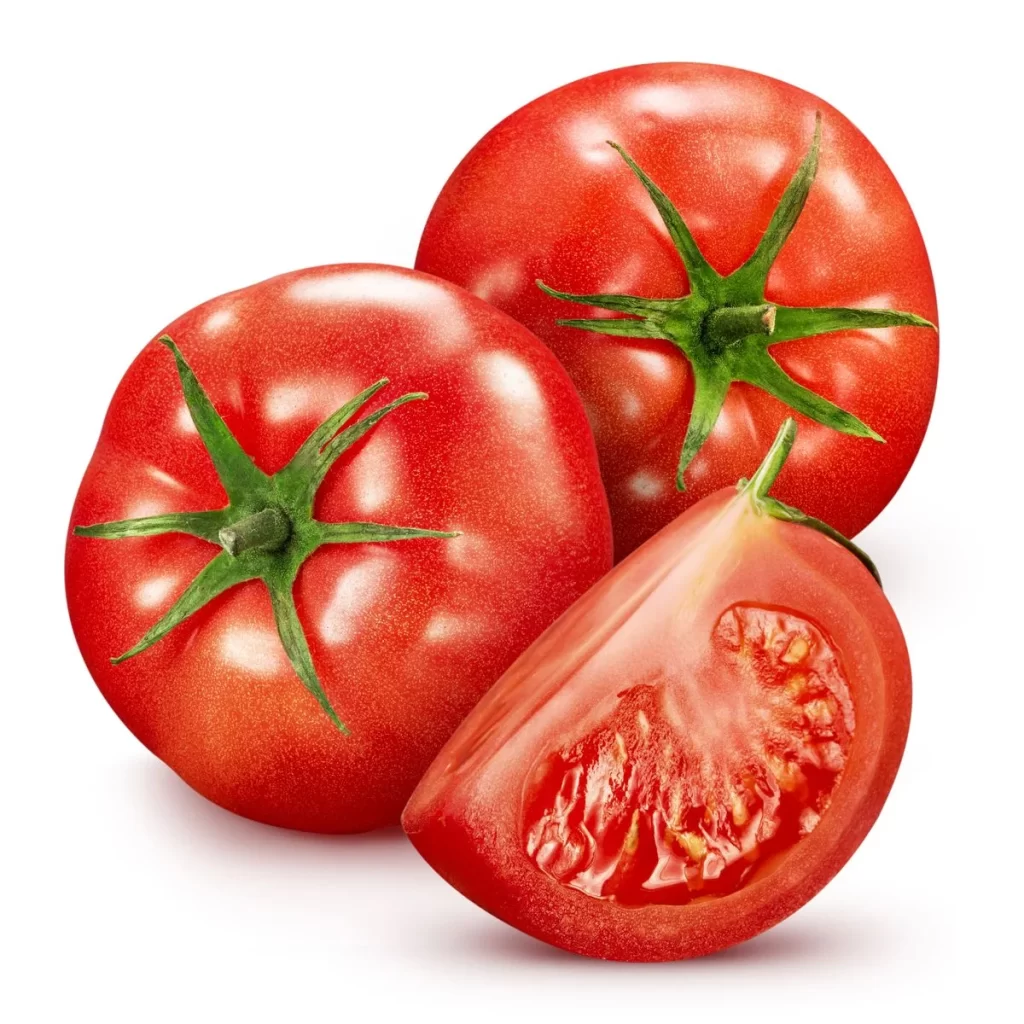 Tomato Red Shiny Juicy