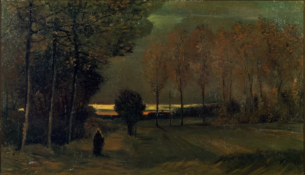 Toward Evening Van Gogh