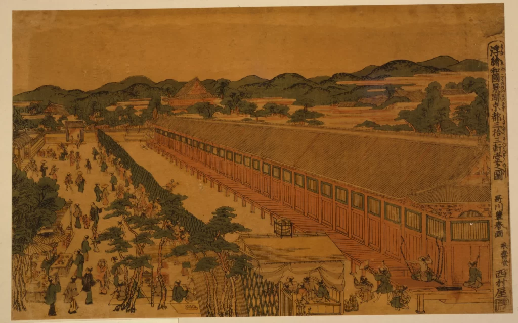 Traditional Architecture Historical Scene Ancient City Cultural Heritage Daily Life Historical Painting