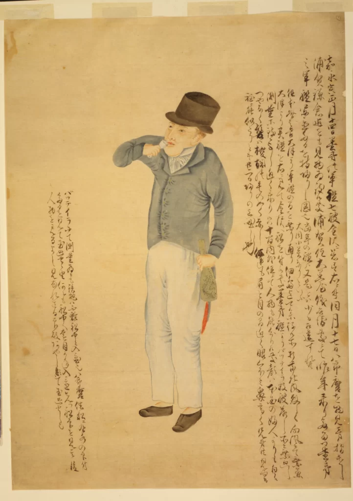 Traditional Painting Historical Figure Attire Calligraphy Cultural Heritage