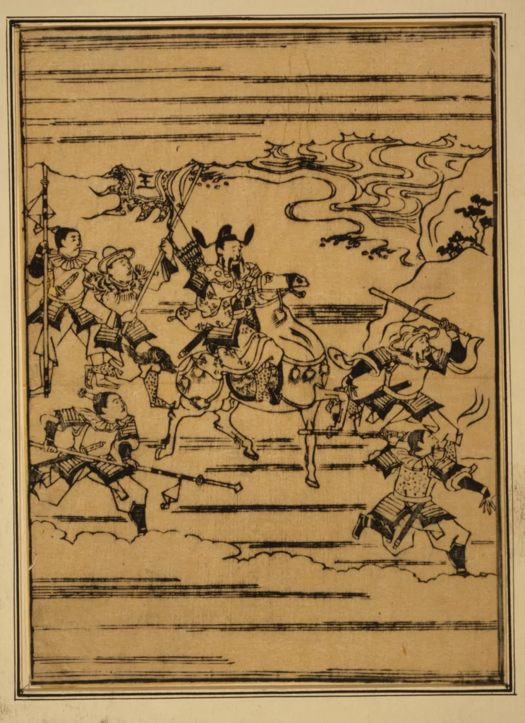 Traditional Warriors Battle Horse Dynamic Historical