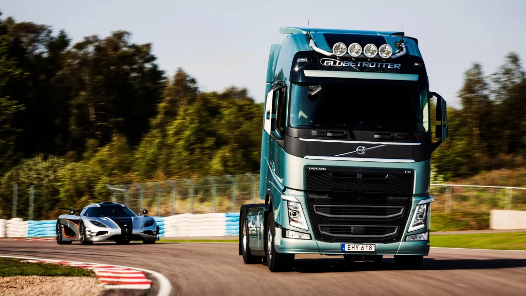 truck car race track speed competition