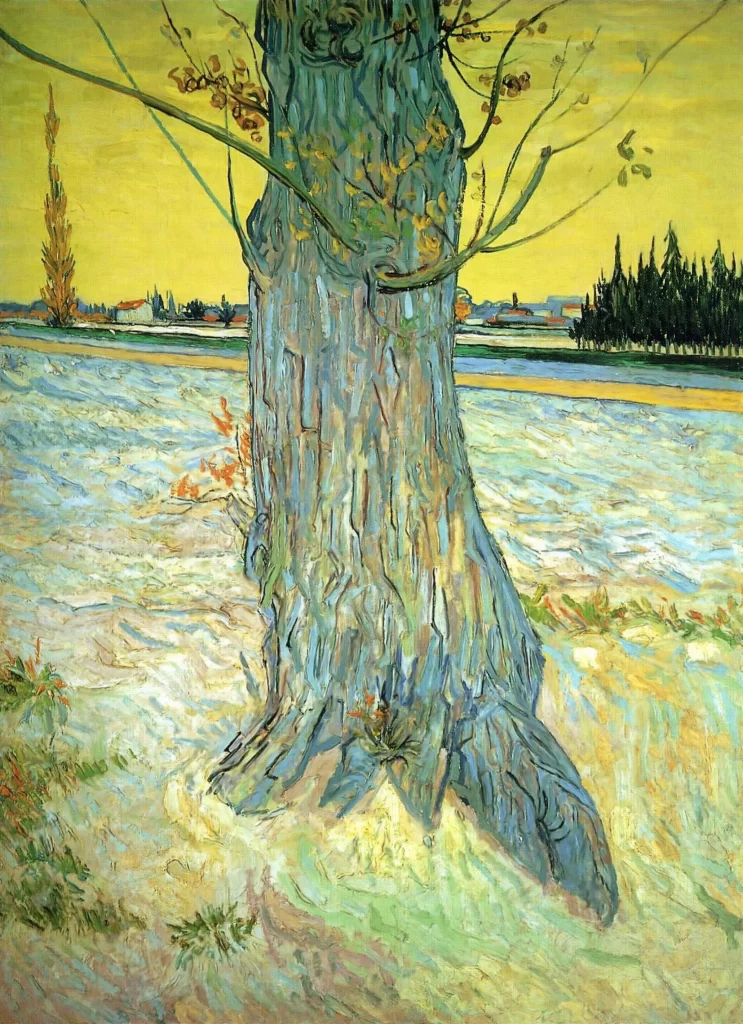Trunk of an Old Yew Van Gogh