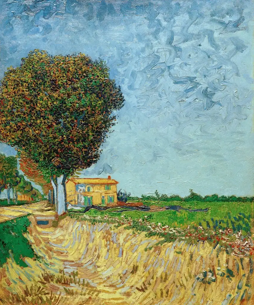 A Lane near Arles Van Gogh
