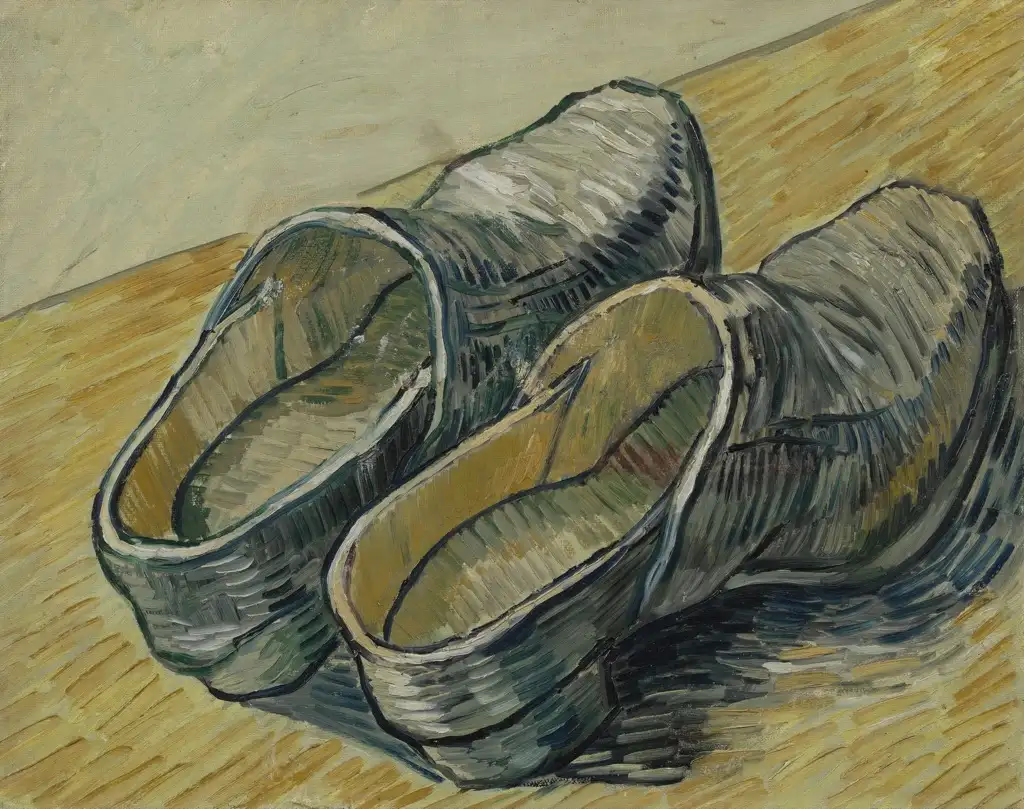 A Pair of Leather Clogs Van Gogh