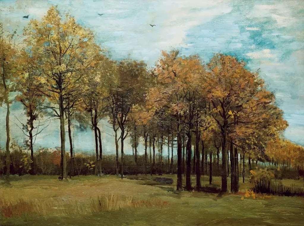Autumn Landscape Van Gogh