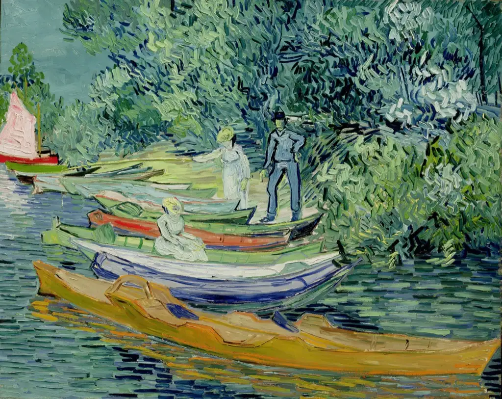 Bank of the Oise at Auvers Van Gogh