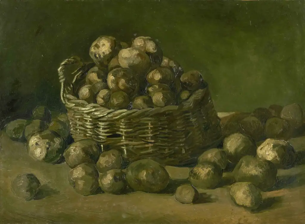 Basket of Potatoes Van Gogh