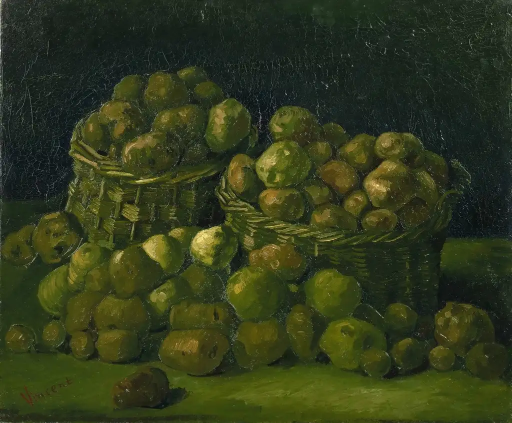 Baskets of Potatoes Van Gogh