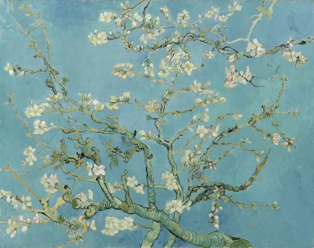 Blossoming Almond Tree Van Gogh