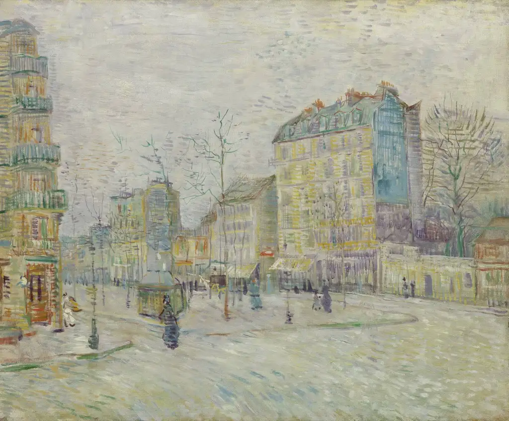 Boulevard de Clichy Van Gogh
