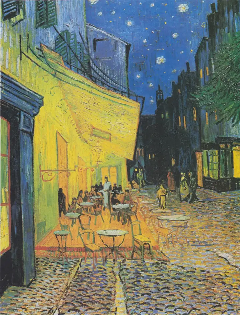 Cafe Terrace in Arles at Night 1 Van Gogh