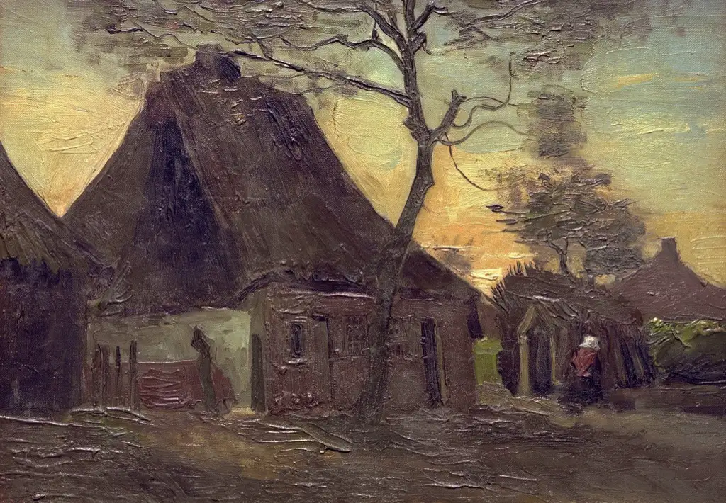 Cottage with Tree Van Gogh