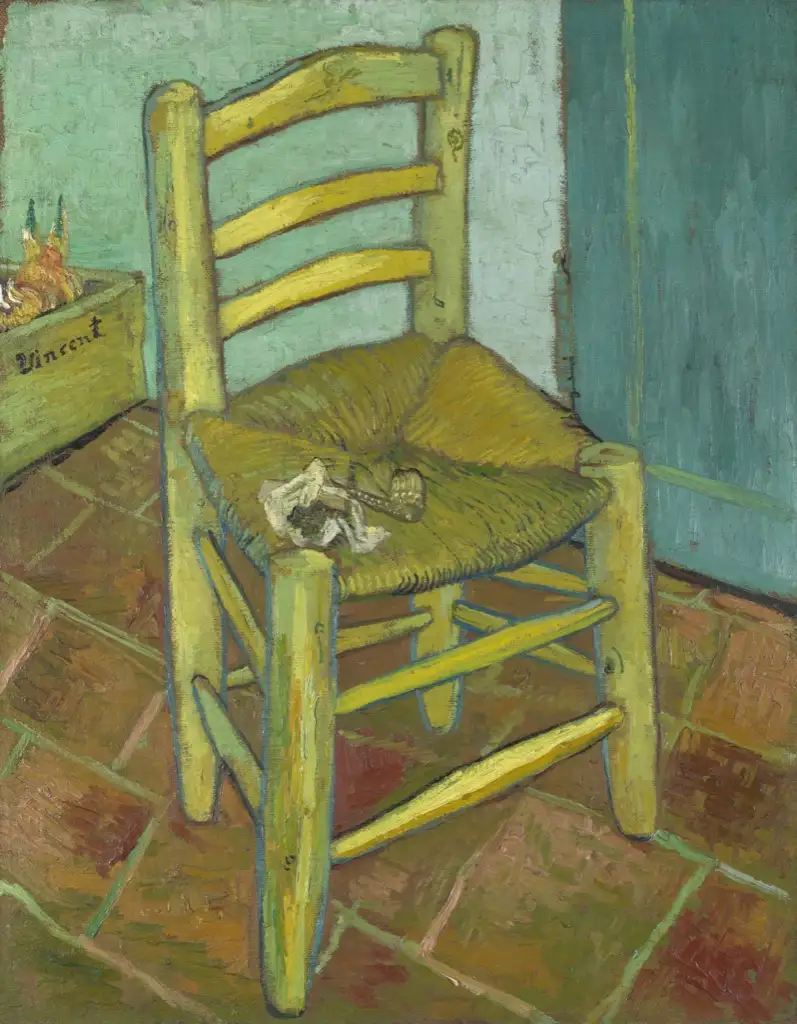 emty chair 1888 Van Gogh