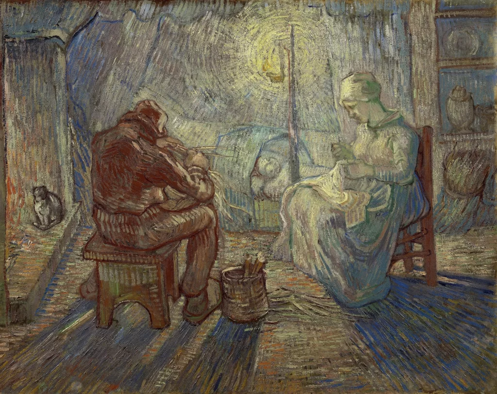 Evening (after Millet) Van Gogh