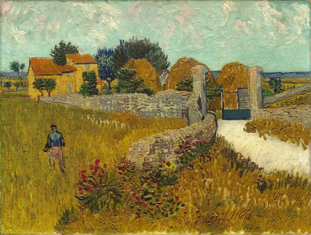 Farmhouse in Provence Van Gogh