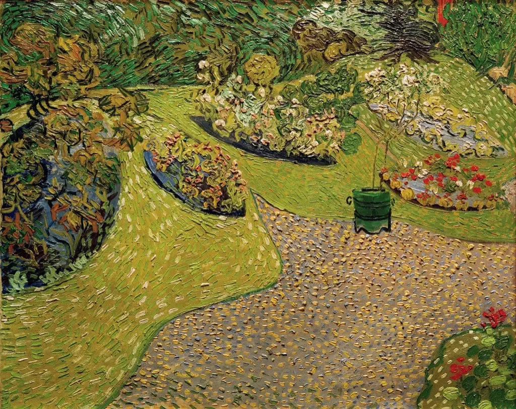 Garden in Auvers Van Gogh