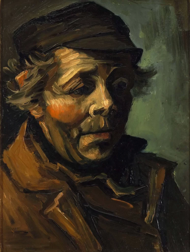 Head of a Peasant with Cap Van Gogh