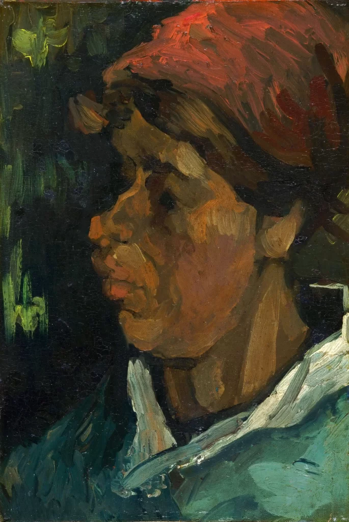 Head of a Peasant Woman with Cap Van Gogh
