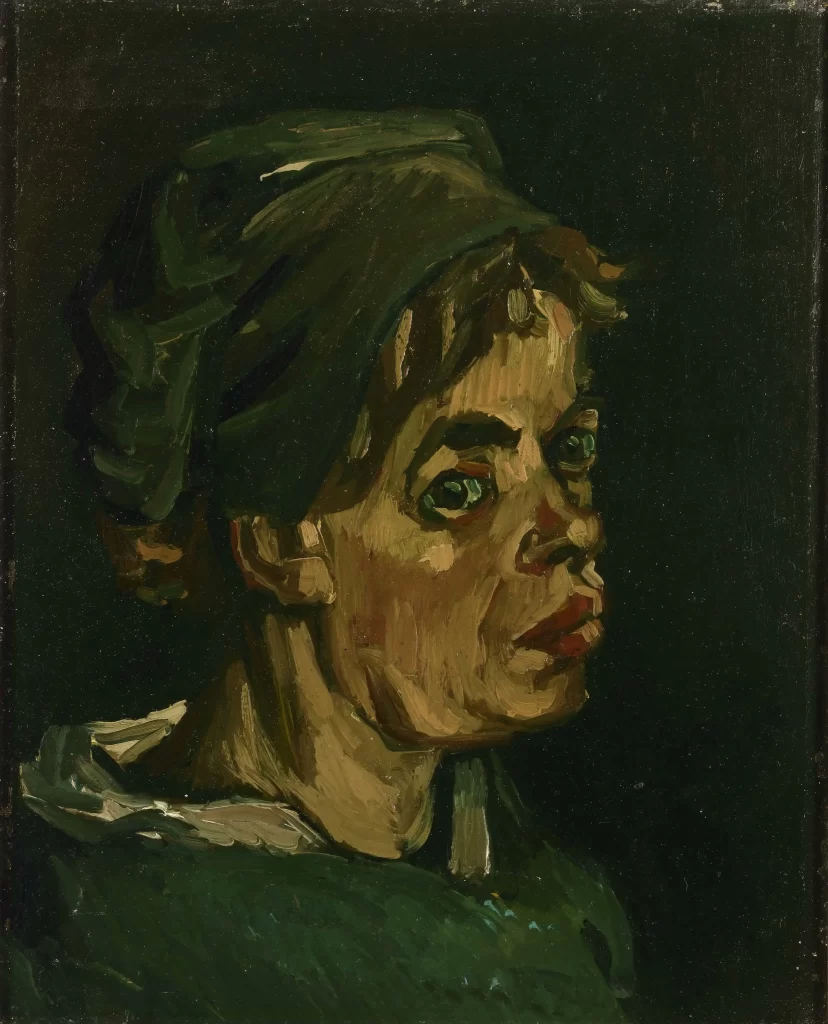 Head of a Woman Van Gogh