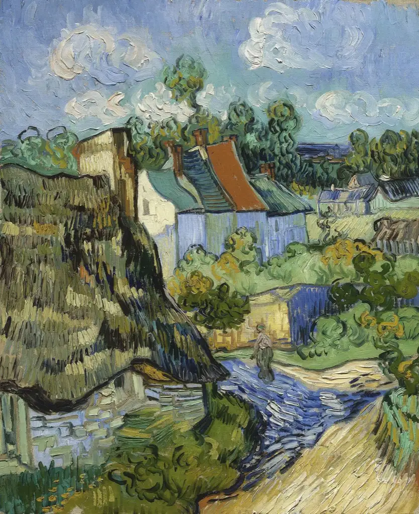 Houses in Auvers2 Van Gogh