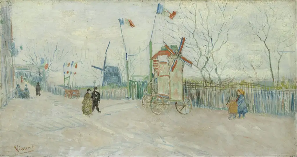 Impasse des Deux Frères February 1887 April 1887 Van Gogh
