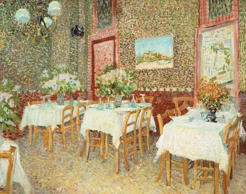 Interior of a Restaurant Van Gogh