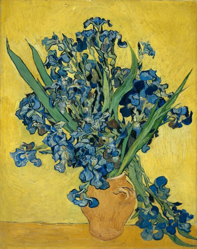 Irises May 1890 Van Gogh