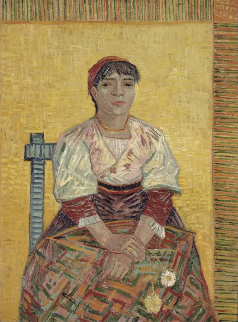 Italian Woman (Agostina Segatori) Van Gogh
