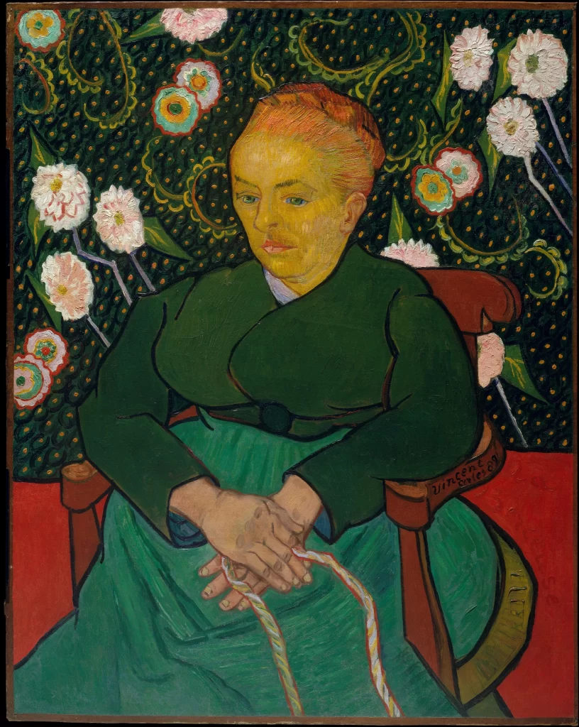 La Berceuse Woman Rocking Cradle Augustine Roulin Van Gogh