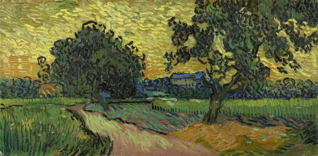 Landscape at Twilight Van Gogh