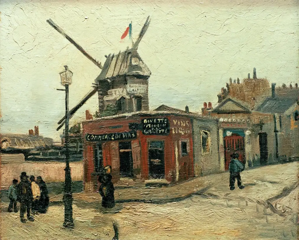 Le Moulin de la Galette Van Gogh