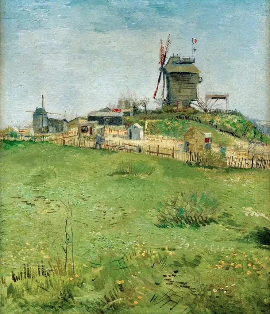 Le Moulin de la Gallette Van Gogh