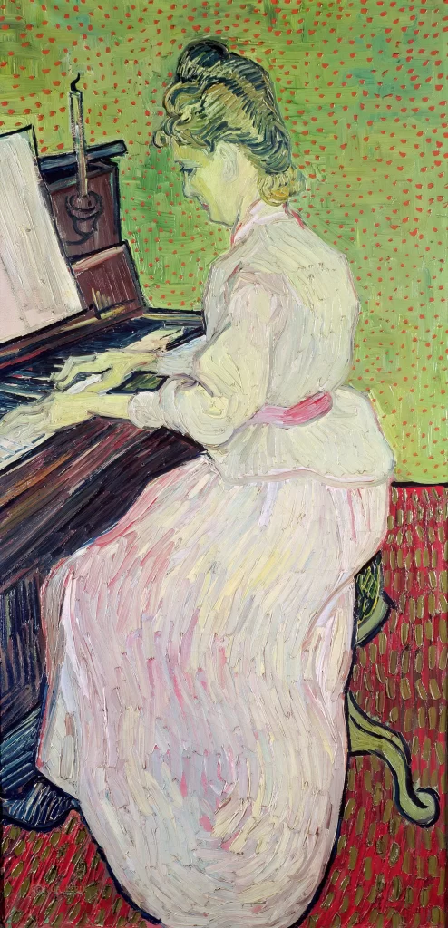 Marguerite Gachet at the Piano Van Gogh