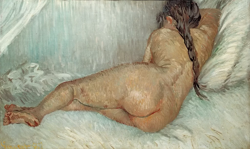 Nude Woman Reclining Seen from the Back Van Gogh