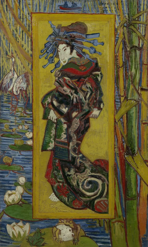 Oiran (after Kesai Eisen) Van Gogh