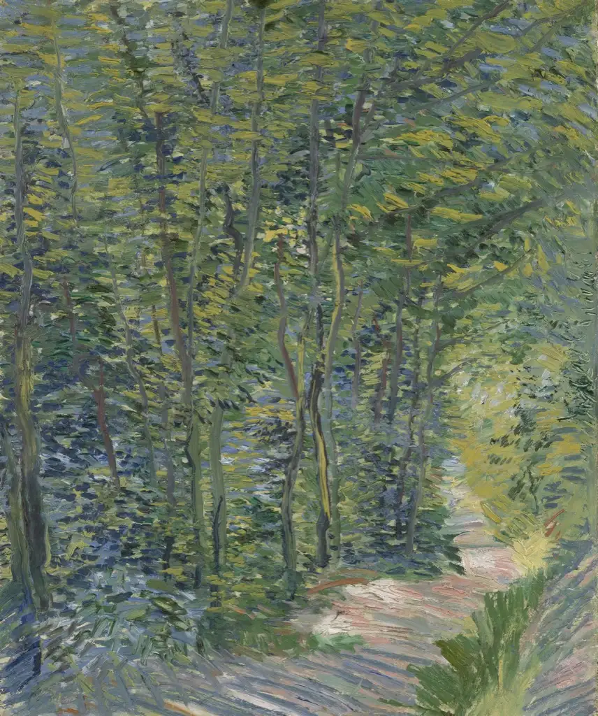 Path in the Woods Van Gogh