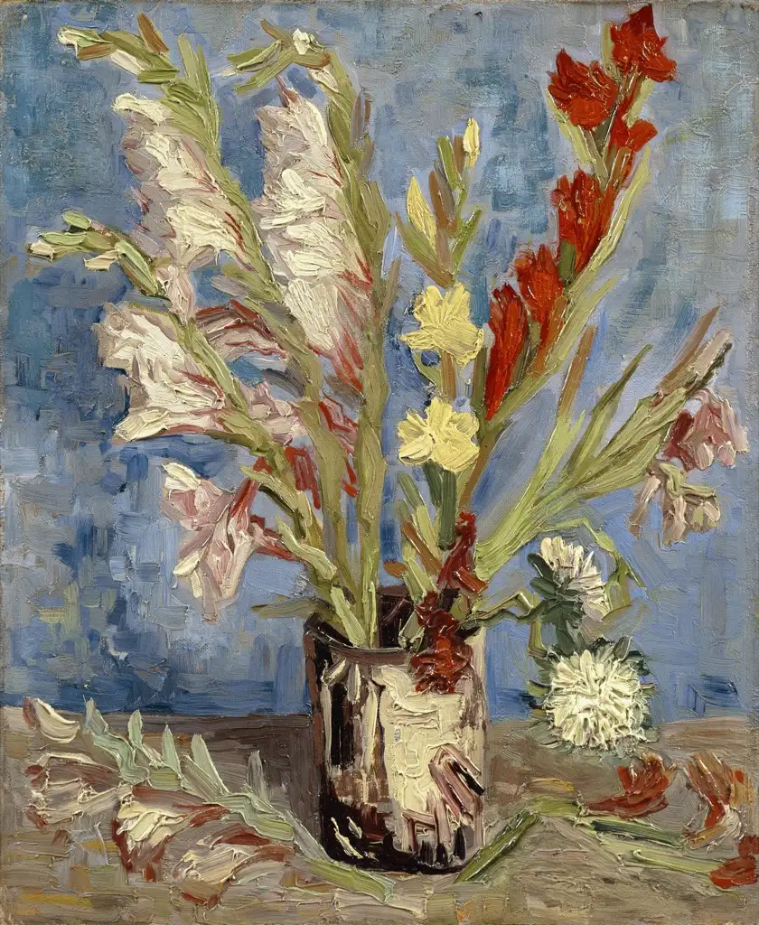 Phoenix flower Van Gogh