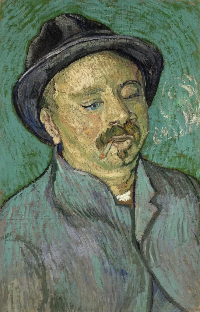 Portrait of a One-Eyed Man Van Gogh