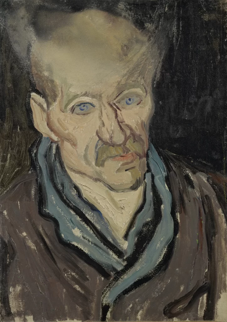 Portrait of a Patient in Saint-Paul Hospital Van Gogh