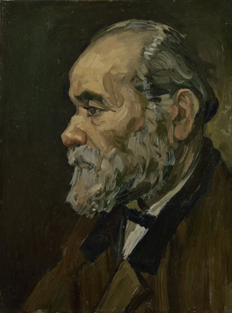 Portrait of an old man December 1885 Van Gogh