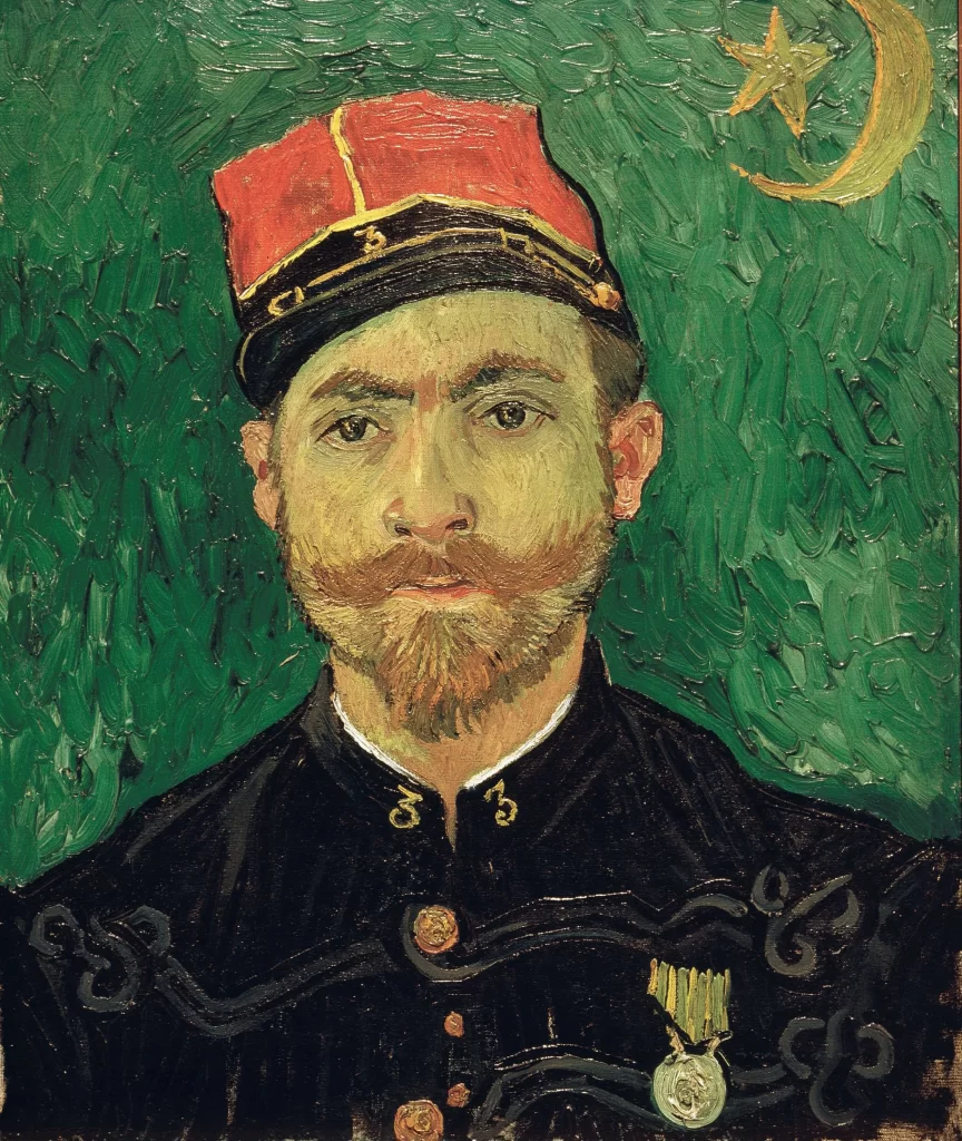 Portrait of Milliet Second Lieutenant of the Zouaves Van Gogh
