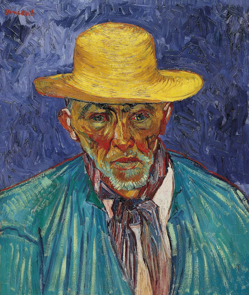 Portrait of Patience Escalier Shepherd in Provence Van Gogh