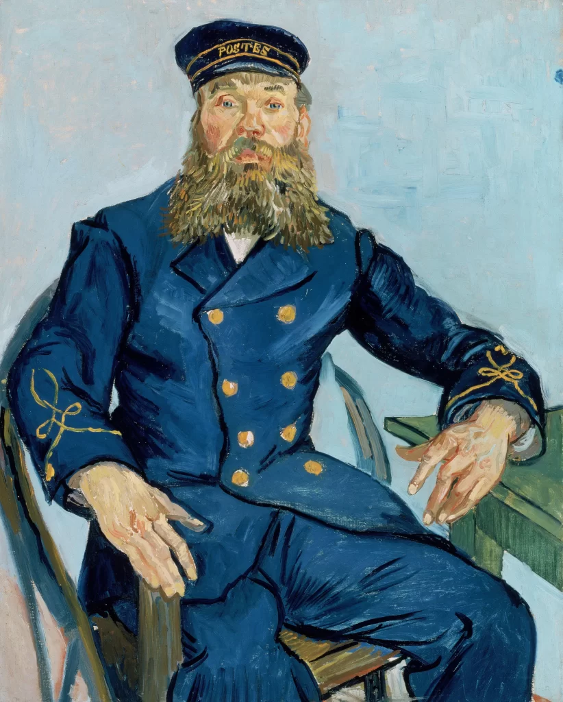 Portrait of the Postman Joseph Roulin Van Gogh