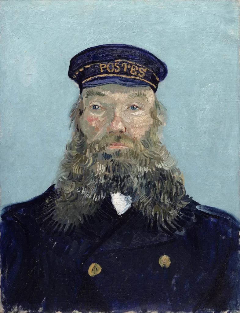 Portrait of the Postman Joseph Roulin Van Gogh