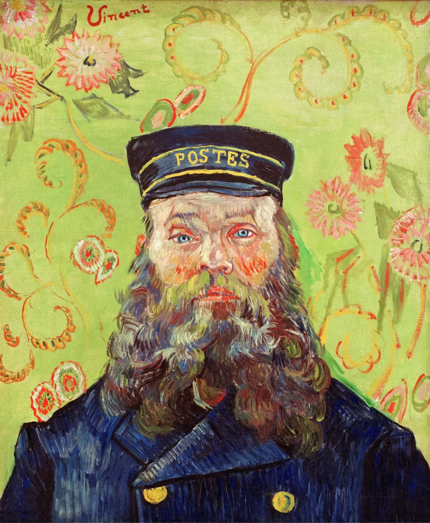 Portrait of the Postman Joseph Roulin Van Gogh