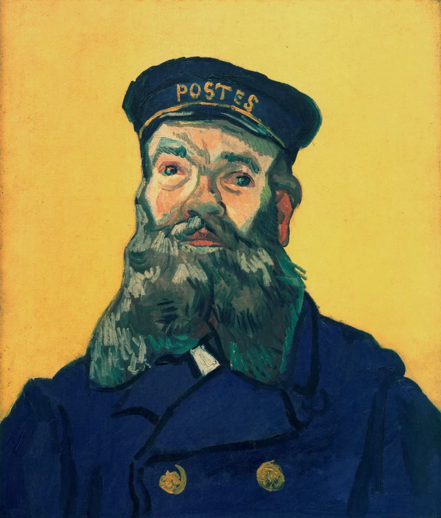 Portrait of the Postman Joseph Roulin Van Gogh