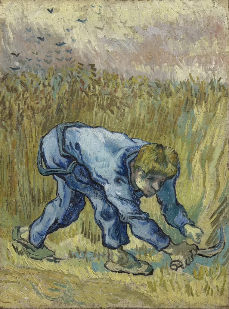 Reaper with Sickle (after Millet) Van Gogh