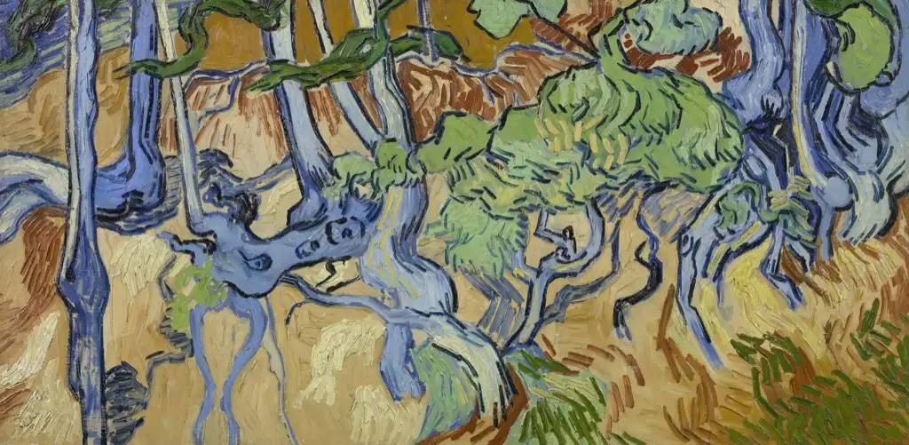 Roots and Tree Trunks Van Gogh